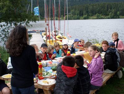 Zum Segeln auf dem Schluchsee…