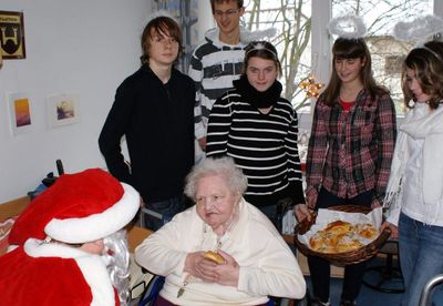 Grättimannaktion 2010 im Pflegeheim