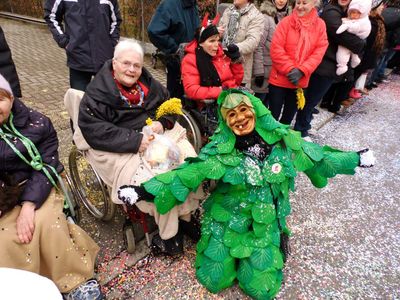 Mittendrin beim Weiler Fasnachtsumzug