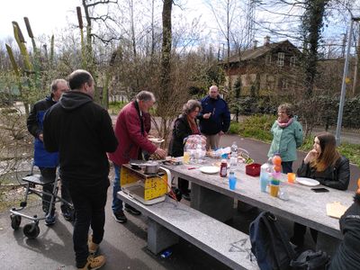 Besuch im Tierpark "Lange Erlen"